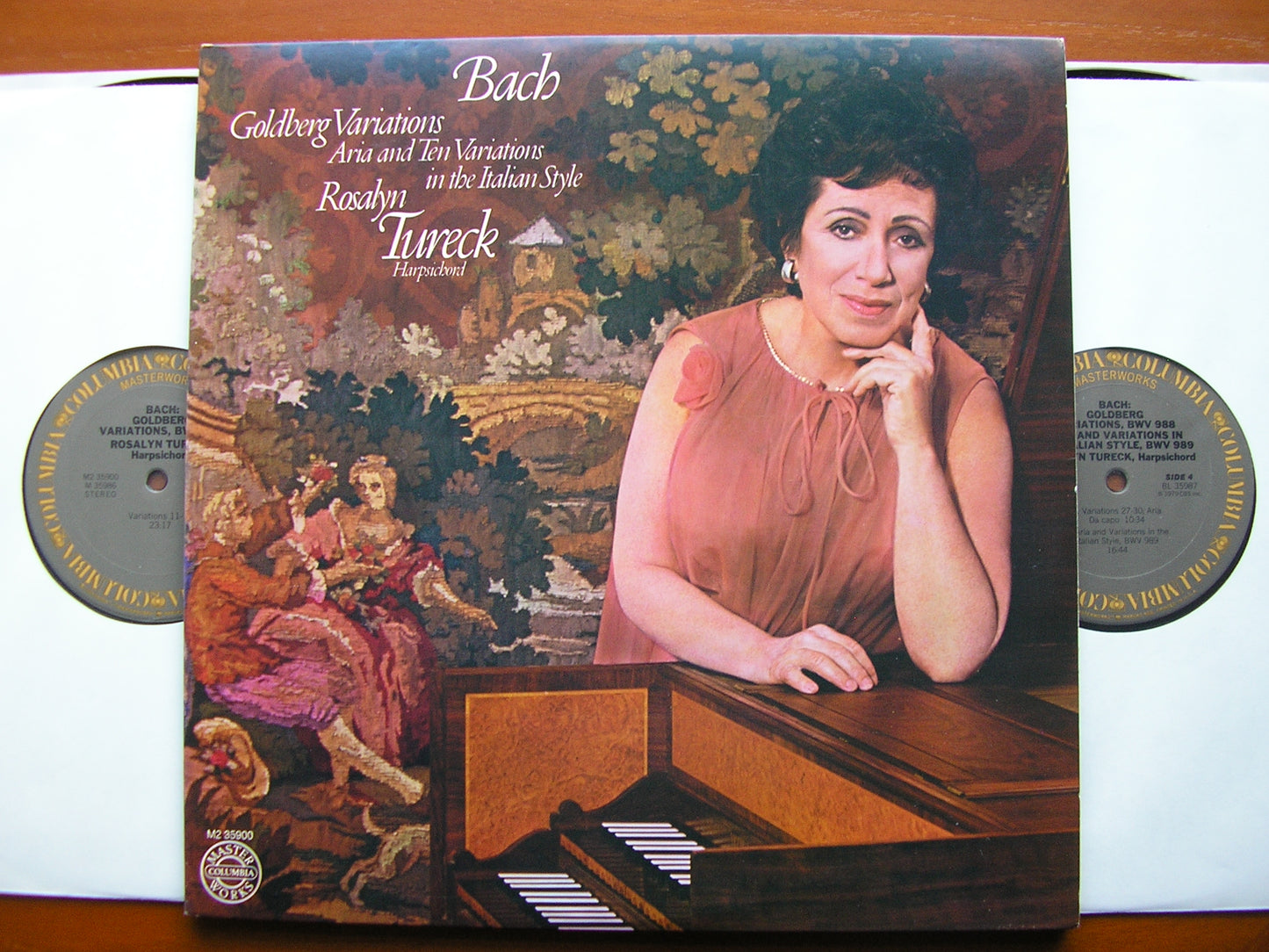 BACH: GOLDBERG VARIATIONS / ARIA & 10 VARIATIONS IN THE ITALIAN STYLE BWV 989   ROSALYN TURECK   M2 35900