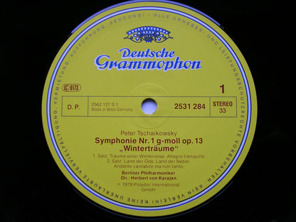 TCHAIKOVSKY: SYMPHONY No. 1 'Winter Reveries'   KARAJAN / BERLIN PHILHARMONIC    2531 284