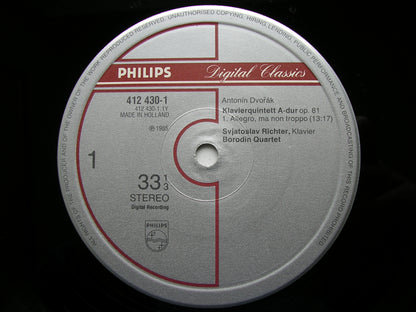 DVORAK: PIANO QUINTETS Op. 5 & Op. 81    RICHTER / BORODIN QUARTET    412 429