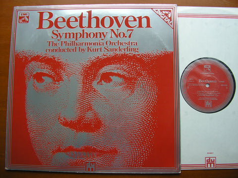 BEETHOVEN: SYMPHONY No. 7    SANDERLING / PHILHARMONIA    ASD 4155