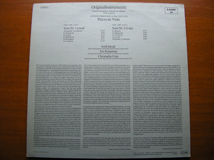 MUSIC FOR VIOLA DA GAMBA BY FORQUERAY     SAVALL / KOOPMAN / COIN   6.42366