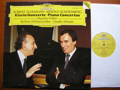 SCHUMANN: PIANO CONCERTO / SCHOENBERG: PIANO CONCERTO   POLLINI / BERLIN PHILHARMONIC / ABBADO    427 771