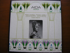 VERDI: AIDA   NILSSON / CORELLI / BUMBRY / SERENI / ROME OPERA / MEHTA    SAN 189 - 191