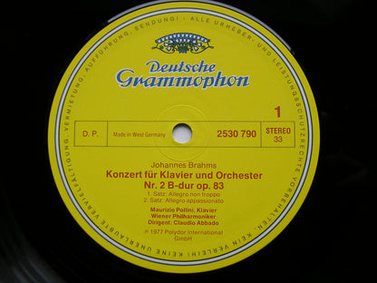 BRAHMS: PIANO CONCERTO No. 2   POLLINI / VIENNA PHILHARMONIC / ABBADO   2530 790