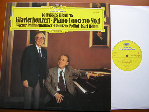 BRAHMS: PIANO CONCERTO No. 1   POLLINI / VIENNA PHILHARMONIC / BOHM   2531 294