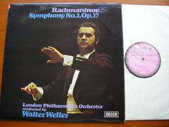 RACHMANINOV: SYMPHONY No. 2   WELLER / LONDON PHILHARMONIC  SXL 6623