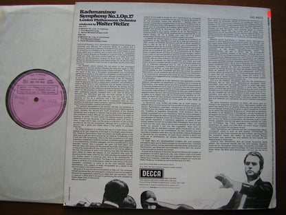 RACHMANINOV: SYMPHONY No. 2   WELLER / LONDON PHILHARMONIC  SXL 6623