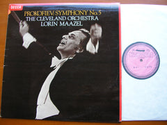 PROKOFIEV: SYMPHONY No. 5   MAAZEL / CLEVELAND ORCHESTRA   SXL 6875