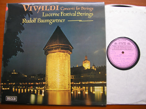 VIVALDI: CONCERTI FOR STRINGS   BAUMGARTNER / LUCERNE FESTIVAL STRINGS    SXL 6628