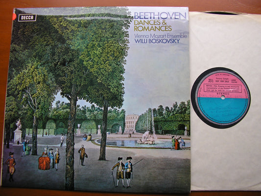 BEETHOVEN: DANCES & ROMANCES    BOSKOVSKY / VIENNA MOZART ENSEMBLE   SXL 6436