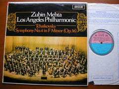 TCHAIKOVSKY: SYMPHONY No. 4    MEHTA / LOS ANGELES PHILHARMONIC   SXL 6323