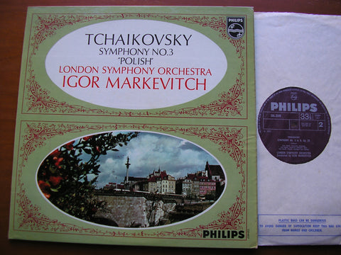 TCHAIKOVSKY: SYMPHONY No. 3 'Polish'     MARKEVITCH / LONDON SYMPHONY   SAL 3549