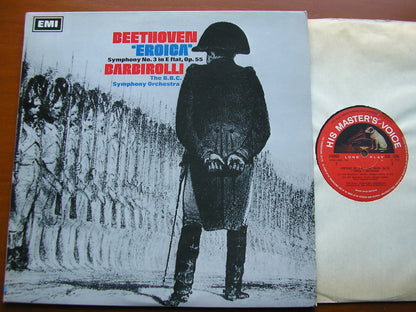 BEETHOVEN: SYMPHONY No. 3 'Eroica'    BARBIROLLI / BBC SYMPHONY    ASD 2348