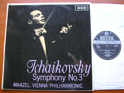 TCHAIKOVSKY: SYMPHONY No. 3 'Polish'     MAAZEL / VIENNA PHILHARMONIC    SXL 6163