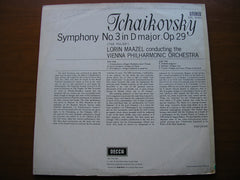 TCHAIKOVSKY: SYMPHONY No. 3 'Polish'     MAAZEL / VIENNA PHILHARMONIC    SXL 6163