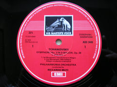 TCHAIKOVSKY: SYMPHONY No. 3 'Polish'    RICCARDO MUTI / PHILHARMONIA   ASD 3449