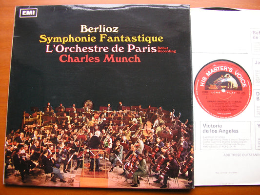 BERLIOZ: SYMPHONIE FANTASTIQUE     MUNCH / ORCHESTRE DE PARIS     ASD 2342