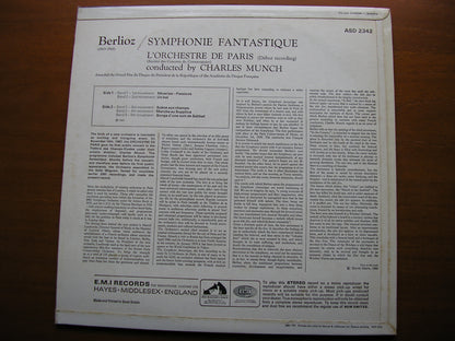 BERLIOZ: SYMPHONIE FANTASTIQUE     MUNCH / ORCHESTRE DE PARIS     ASD 2342