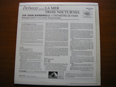 DEBUSSY: LA MER / NOCTURNES   SIR JOHN BARBIROLLI / ORCHESTRE DE PARIS  ASD 2442