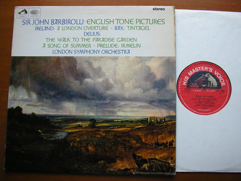 DELIUS / IRELAND / BAX: ORCHESTRAL WORKS    BARBIROLLI / LONDON SYMPHONY   ASD 2305