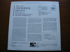 DELIUS: ORCHESTRAL WORKS    TEAR / HALLE ORCHESTRA / SIR JOHN BARBIROLLI   ASD 2477