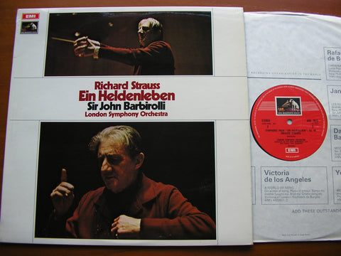 STRAUSS: EIN HELDENLEBEN    BARBIROLLI / LONDON SYMPHONY    ASD 2613