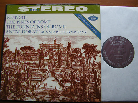 RESPIGHI: THE PINES OF ROME / THE FOUNTAINS OF ROME    DORATI / MINNEAPOLIS SYMPHONY   SR 90298