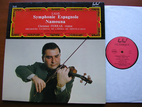 LALO: SYMPHONIE ESPAGNOLE   FERRAS / MONTE CARLO ORCHESTRA / KLOPFENSTEIN   FC 415