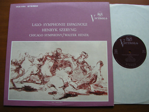 LALO: SYMPHONIE ESPAGNOLE     SZERYNG / CHICAGO SYMPHONY / HENDL    VICS 1064