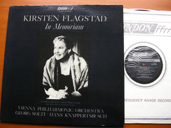 KIRSTEN FLAGSTAD IN MEMORIAM   OS 25778