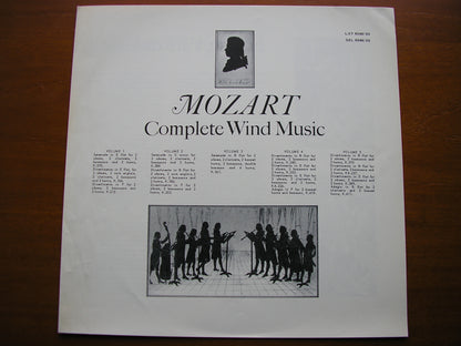 MOZART: COMPLETE WIND MUSIC Volume 4    JACK BRYMER / LONDON WIND SOLOISTS   SXL 6052