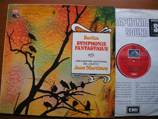 BERLIOZ: SYMPHONIE FANTASTIQUE    MARTINON / FRENCH NATIONAL RADIO ORCHESTRA     Q4ASD 2945