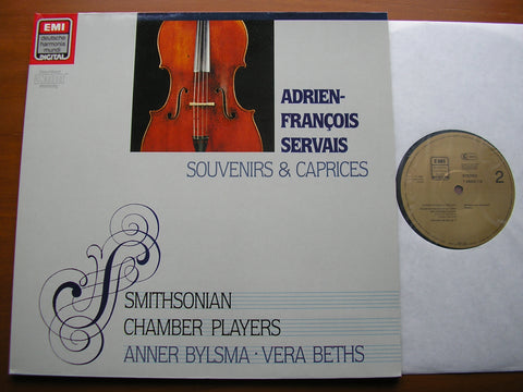 SERVAIS: SOUVENIRS & CAPRICES    BYLSMA / BETHS / SMITHSONIAN CHAMBER PLAYERS   749009