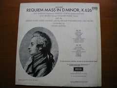 MOZART: REQUIEM   AMELING / HORNE / BENELLI / FRANC / VIENNA PHILHARMONIC / KERTESZ     SET 302