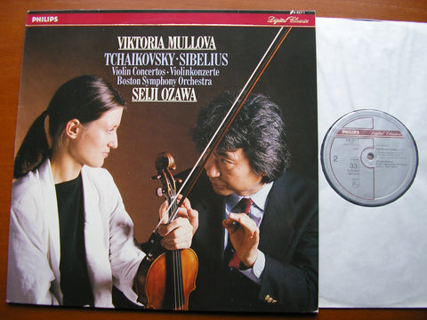 TCHAIKOVSKY & SIBELIUS: VIOLIN CONCERTOS     MULLOVA / BOSTON SYMPHONY / SEIJI OZAWA    416 821