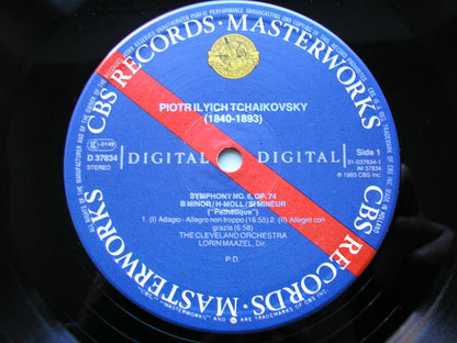 TCHAIKOVSKY: SYMPHONY No. 6 'Pathetique'    MAAZEL / CLEVELAND ORCHESTRA    D37834