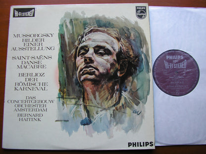 MUSSORGSKY: PICTURES AT AN EXHIBITION / SAINT-SAENS: DANSE MACABRE / BERLIOZ: LE CARNIVAL ROMAIN    HAITINK / CONCERTGEBOUW ORCHESTRA  835 166 AY