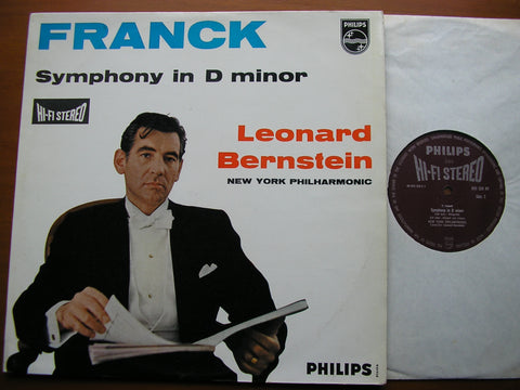 FRANCK: SYMPHONY in D     BERNSTEIN / NEW YORK PHILHARMONIC    835 528 AY