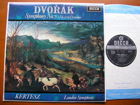 DVORAK: SYMPHONY No. 7    KERTESZ / LONDON SYMPHONY    SXL 6115