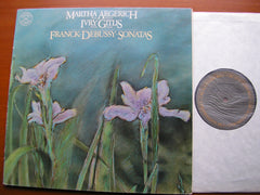 FRANCK & DEBUSSY: SONATAS FOR VIOLIN & PIANO    MARTHA ARGERICH / IVRY GITLIS   76714