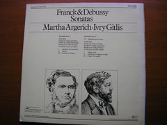 FRANCK & DEBUSSY: SONATAS FOR VIOLIN & PIANO    MARTHA ARGERICH / IVRY GITLIS   76714