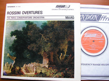 ROSSINI: FOUR OVERTURES     MAAG / PARIS CONSERVATOIRE    STS 15030