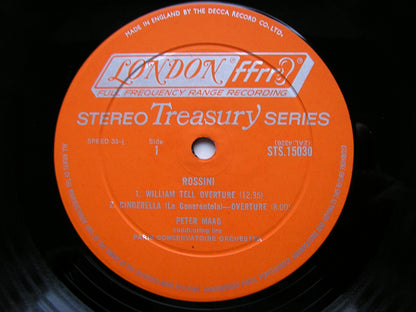 ROSSINI: FOUR OVERTURES     MAAG / PARIS CONSERVATOIRE    STS 15030