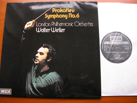 PROKOFIEV: SYMPHONY No. 6    WELLER / LONDON PHILHARMONIC    SXL 6777