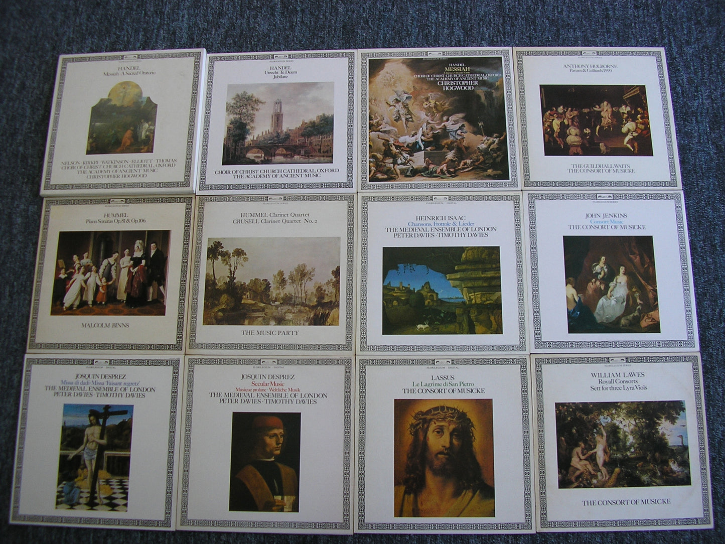 The Complete L'Oiseau Lyre FLORILEGIUM Series  -  203 titles comprising 282 LPs