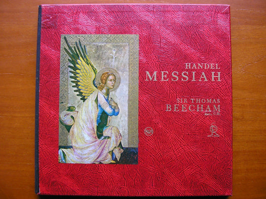 HANDEL: MESSIAH  VYVYAN / SINCLAIR / VICKERS / TOZZI / ROYAL PHILHARMONIC / BEECHAM    LDS 6409