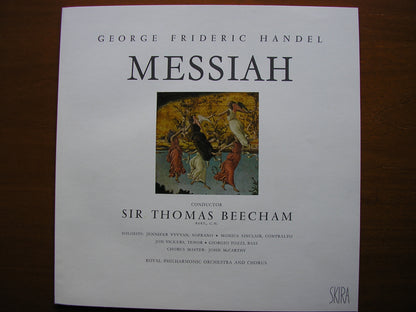 HANDEL: MESSIAH  VYVYAN / SINCLAIR / VICKERS / TOZZI / ROYAL PHILHARMONIC / BEECHAM    LDS 6409