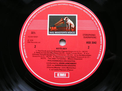 KETELBEY: ORCHESTRAL WORKS    JOHN LANCHBERY / PHILHARMONIA    ASD 3542