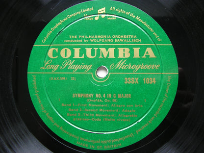 DVORAK: SYMPHONY No. 8 / SCHERZO CAPRICCIOSO    SAWALLISCH / PHILHARMONIA    33SX 1034