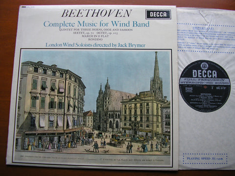 BEETHOVEN: COMPLETE MUSIC FOR WIND BAND    BRYMER / LONDON WIND SOLOISTS   SXL 6170